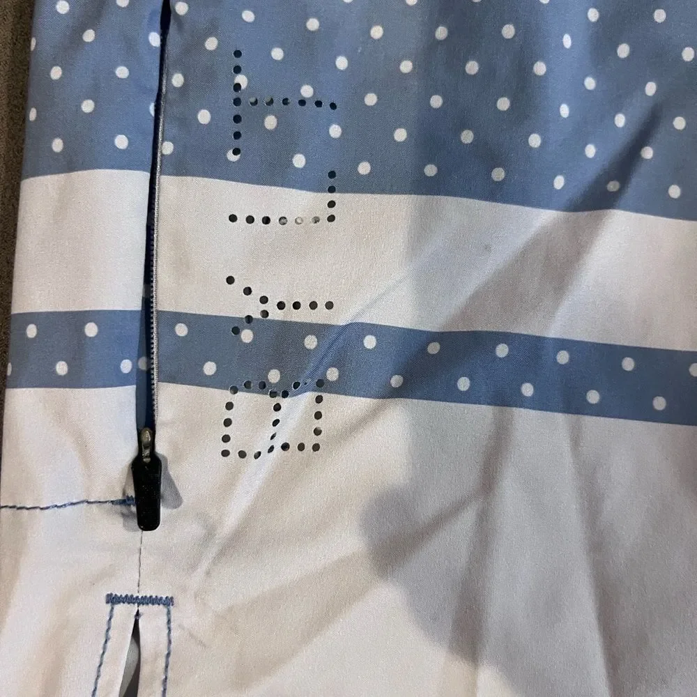 BYLT Basics Light Blue Polka Dot Board Shorts